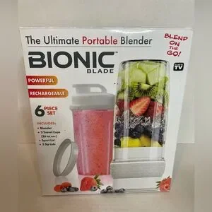 Bionic | Kitchen | Bionic Blade Ultimate Portable Blender 6 Piece Set ...